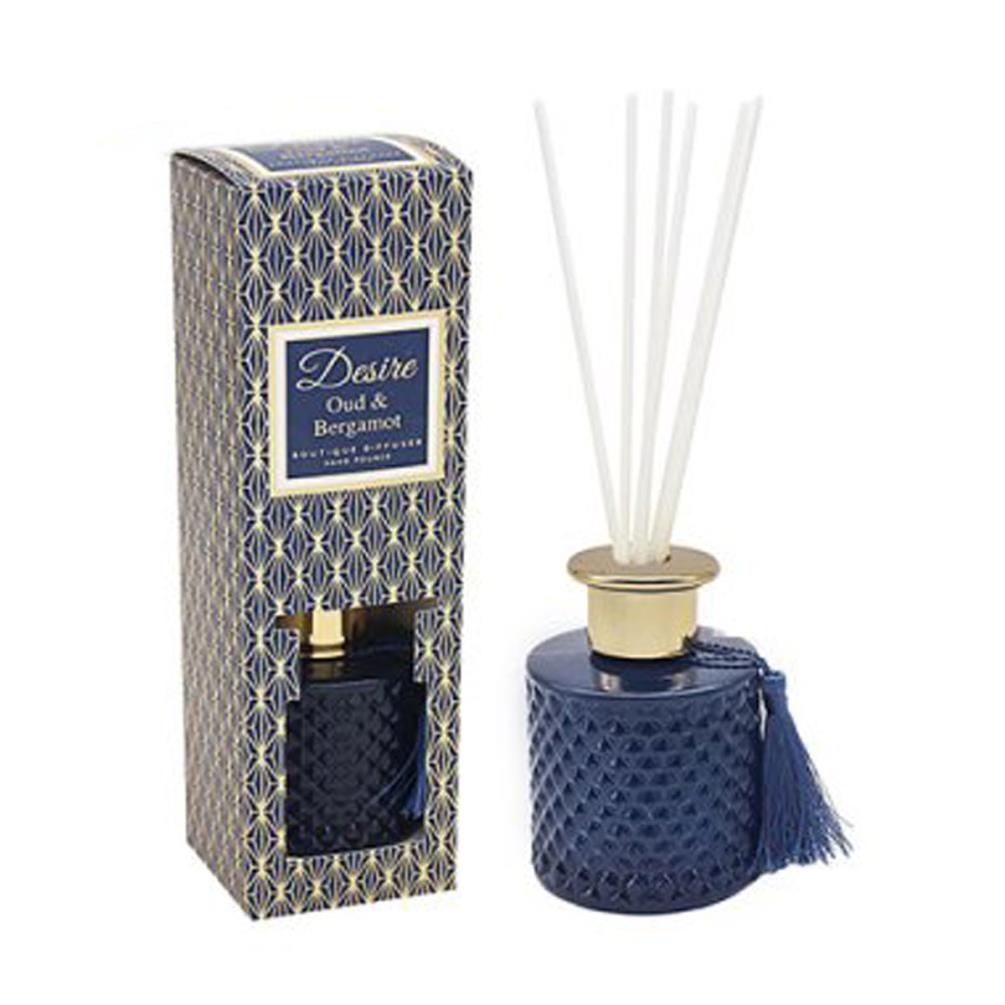 Desire Blue Tassel Oud & Bergamot Reed Diffuser - 200ml £7.19